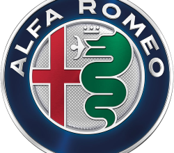 This is a logo for Alfa Romeo.